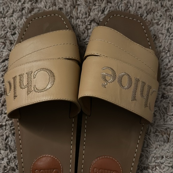 Leather Chloè Woody Mules - Picture 2 of 4